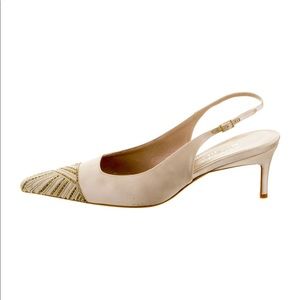 Badgley Mischka Satin Heels, 41, NWT